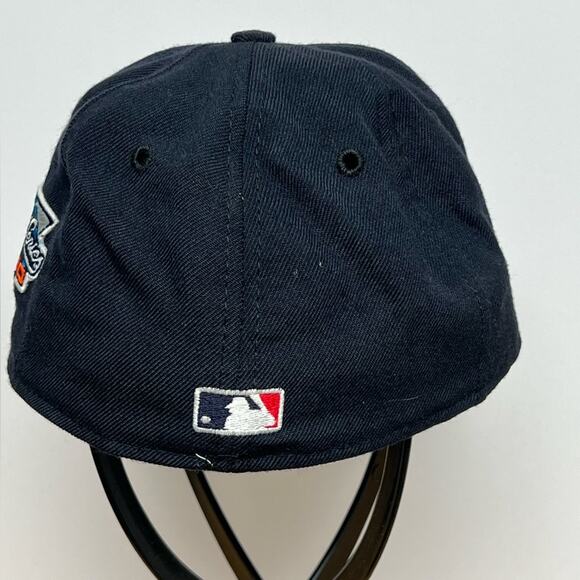 New York Yankees 2000 Subway Series World Series New Era 59FIFTY SZ 7 Hat USA - Picture 4 of 7